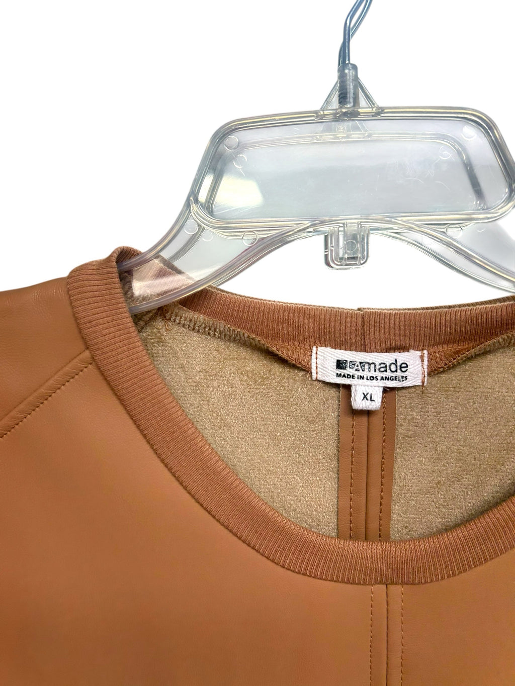 ANTHROPOLOGIE LA MADE SHOW STOPPER VEGAN LEATHER SET SIZE XL