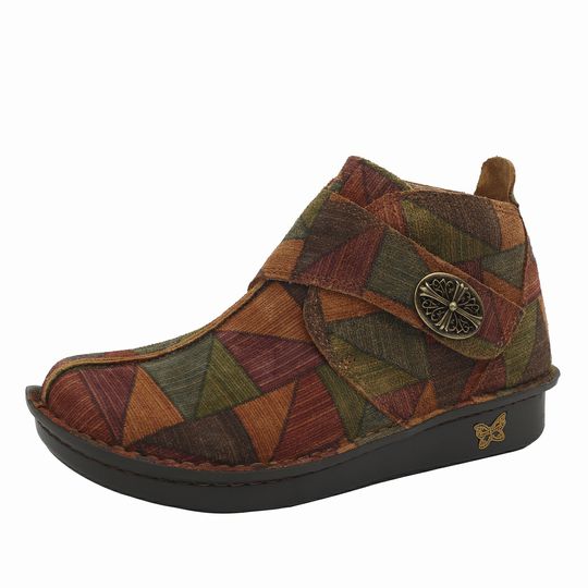 ALEGRIA SCAITI PATCHWORK BOOTIE SIZE: 40