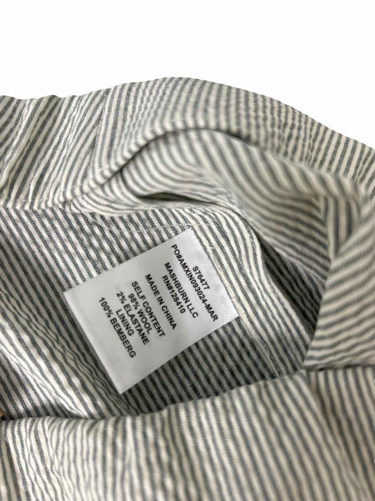 ANN MASHBURN nwt fayette flare cropped pant SIZE: L