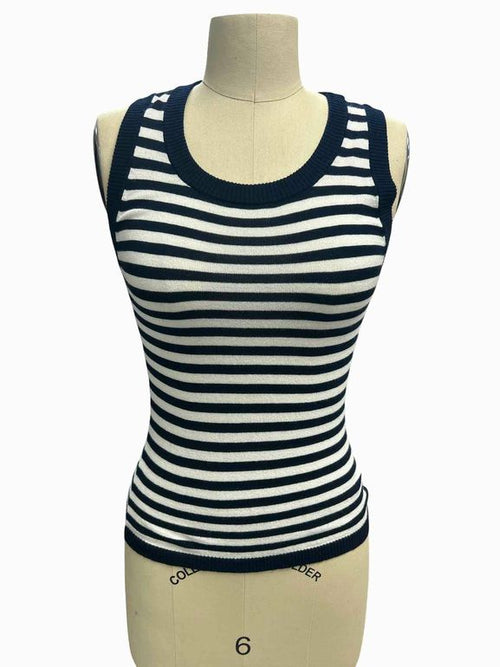 ANTHROPOLOGIE JUMPER 1234 SLEEVELESS KNIT TOP SIZE: XS