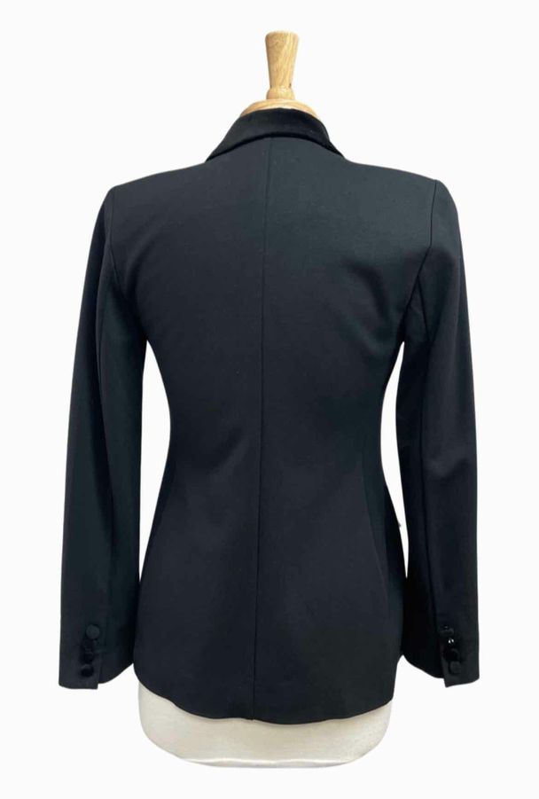 RALPH LAUREN VELVET TRIM DOUBLE BREASTED TUXEDO JACKET SIZE 6