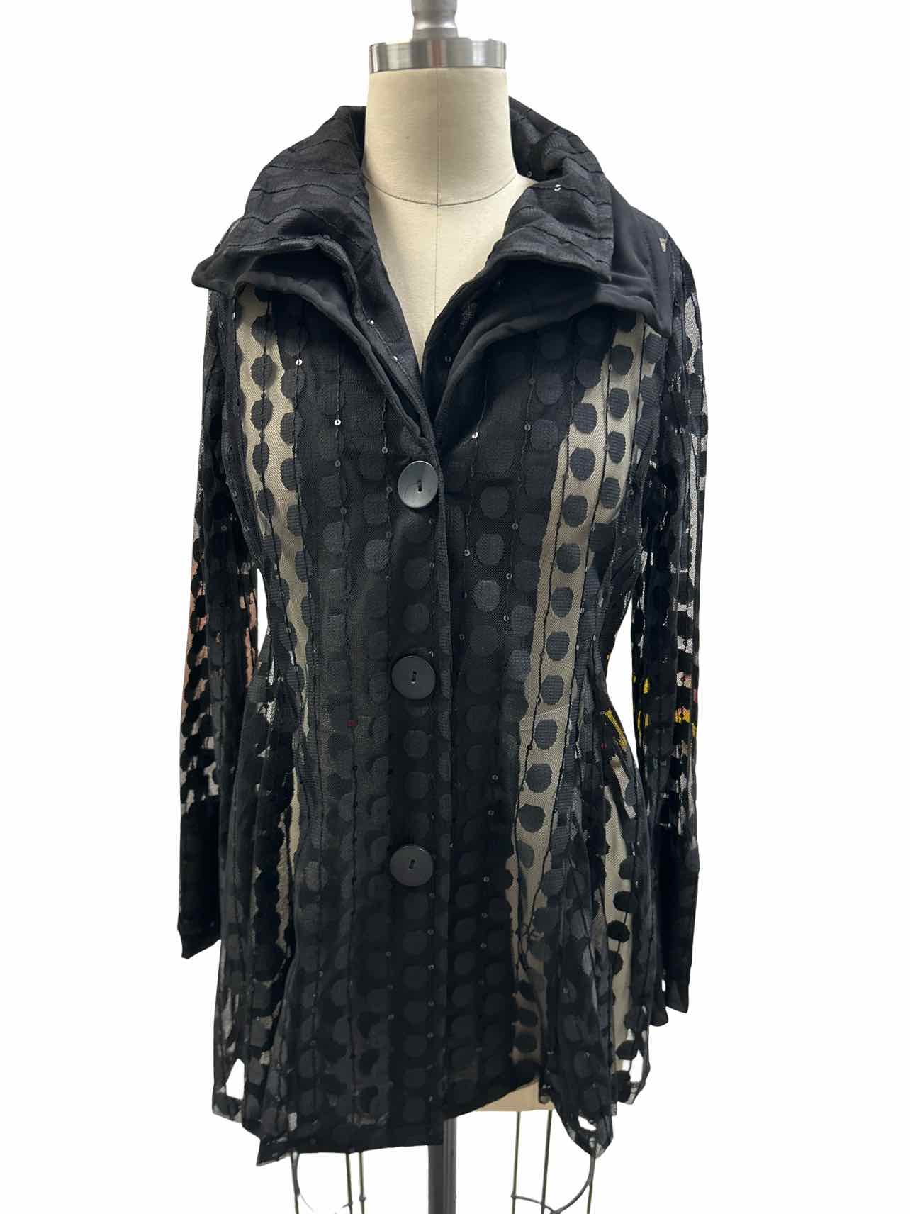 DAMEE INC. S LAGENLOOK ART TO WEAR WIRED COLLAR TOPPER SIZE: M
