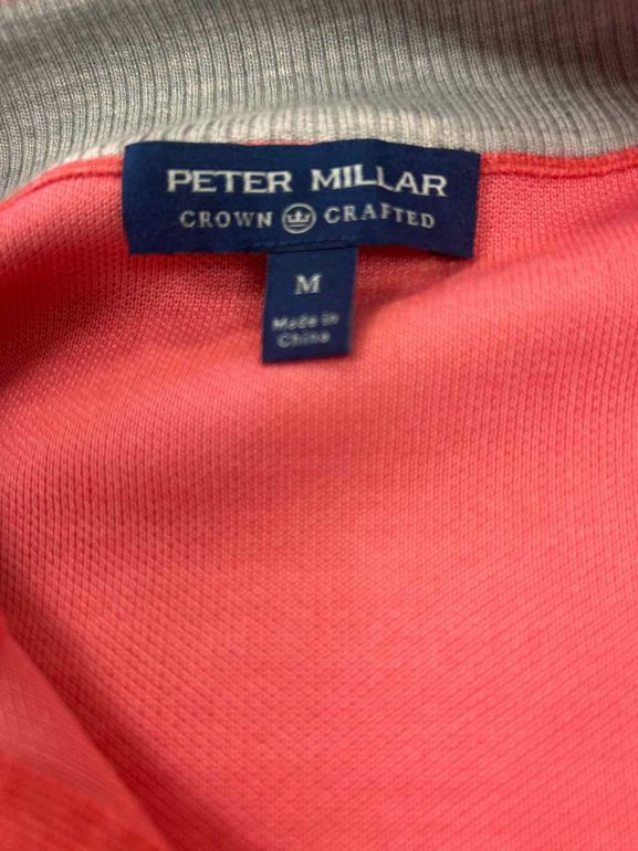 PETER MILLAR CASHMERE SILK BLEND 1/4 ZIP SWEATER NWOT SIZE: M