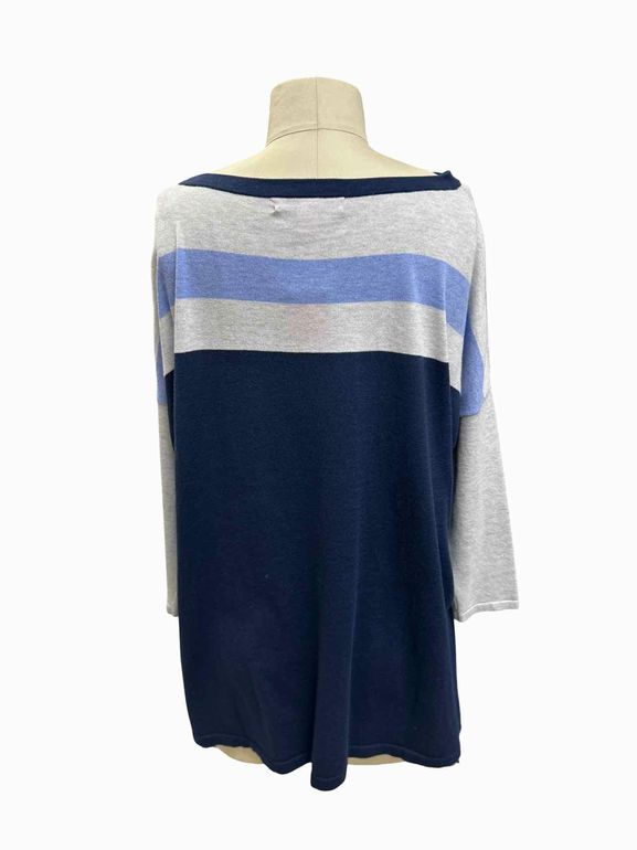 LILLY PULITZER NWT ELBA SWEATER TRUE NAVY SIZE: XS