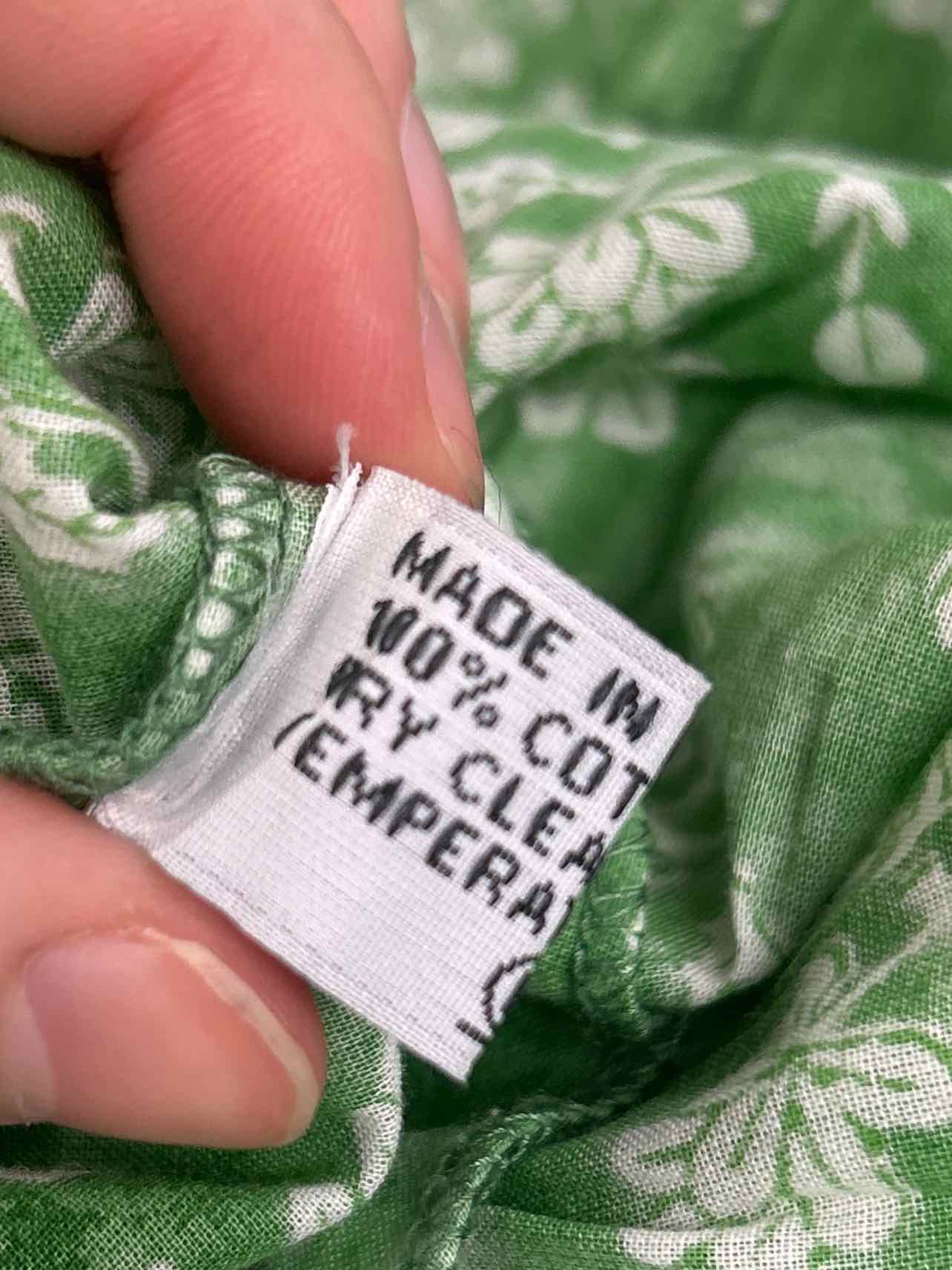 JULIET DUNN FLORAL BOHO SPLIT NECK TIERED DRESS SIZE: XL