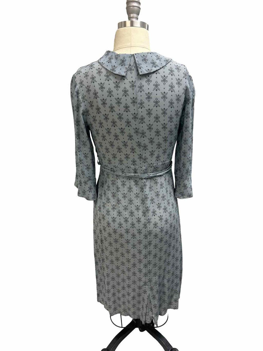 SULA MINIMALIST SILK 3/4 SLV DRESS SIZE: XS