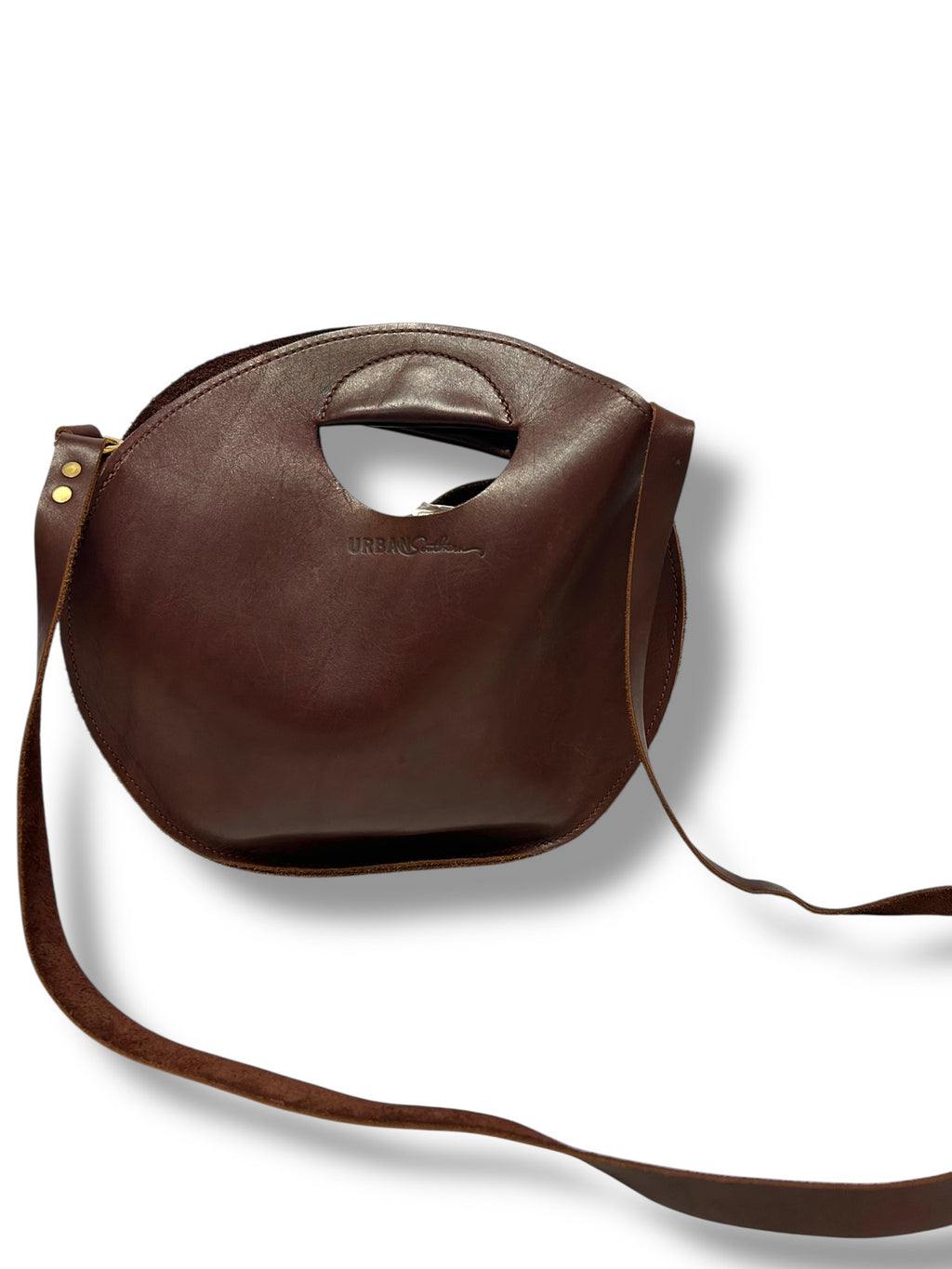 URBAN SOUTHERN BRITT CIRCLE CROSSBODY WHISKEY BROWN