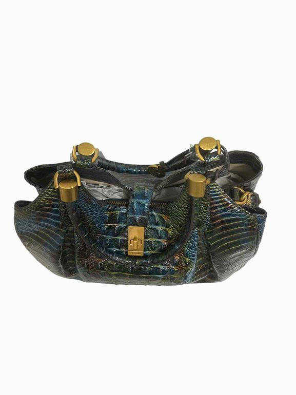 BRAHMIN CELIA SATCHEL IN MULTI-WESTFIELD