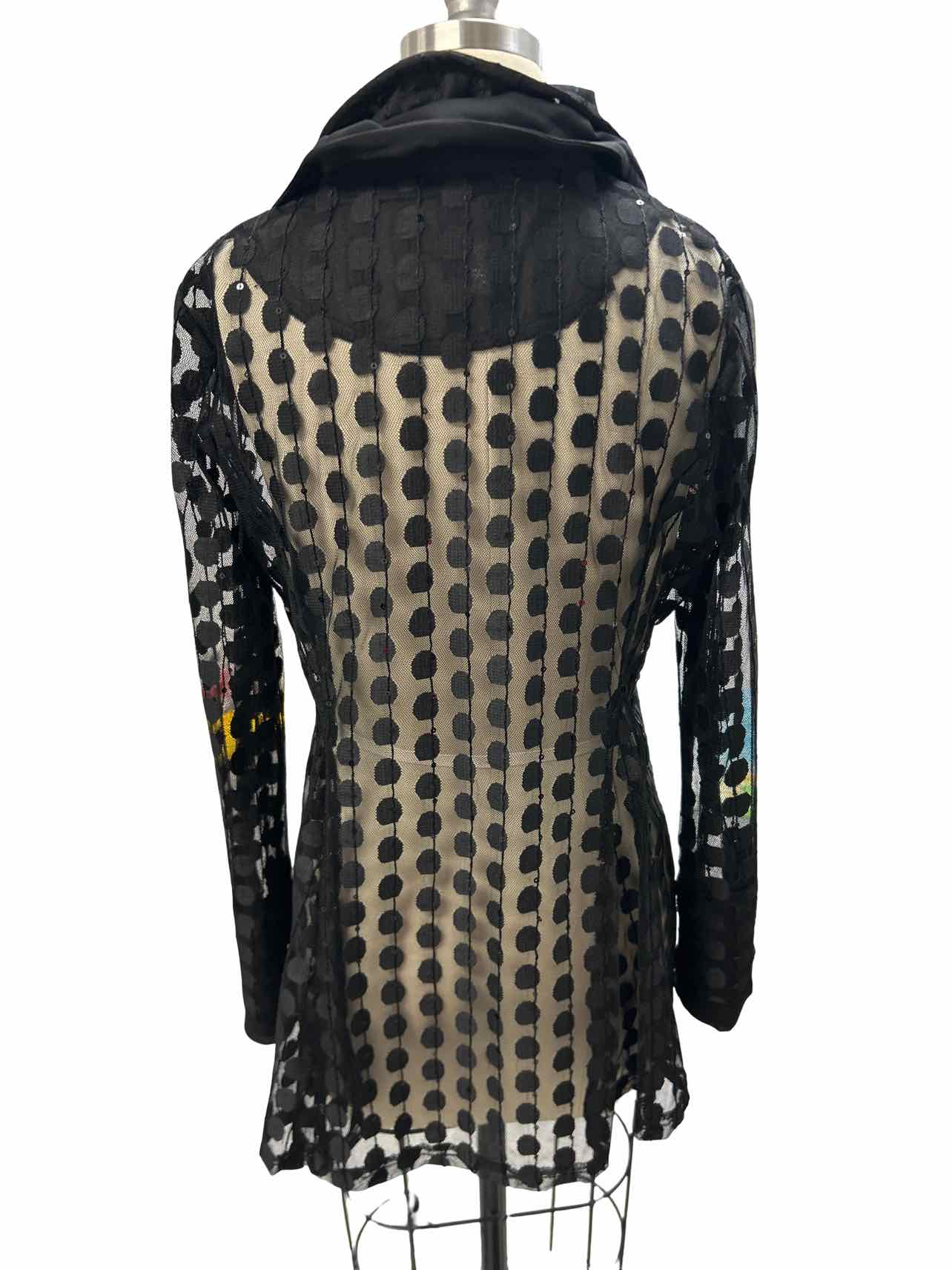 DAMEE INC. S LAGENLOOK ART TO WEAR WIRED COLLAR TOPPER SIZE: M