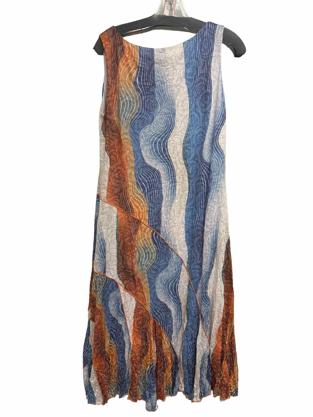 CARINE GWEN DRESS IN CHROMA DASH DRESS SIZE: M