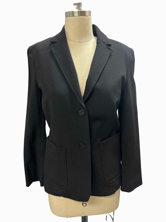 THEORY  SHRUNKEN PATCH POCKET BLAZER SIZE: 8