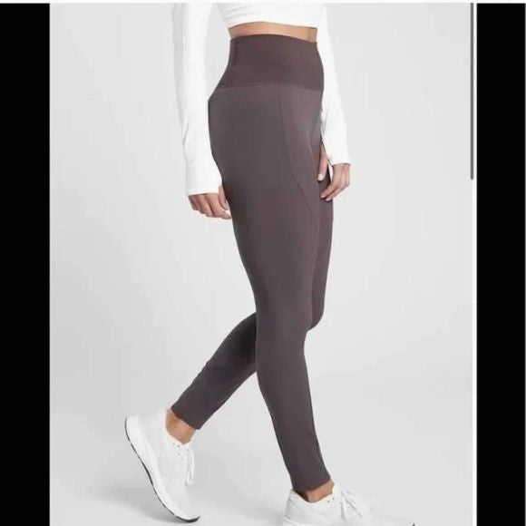 ATHLETA QUEST HYBRID SHALE TIGHT SIZE 10