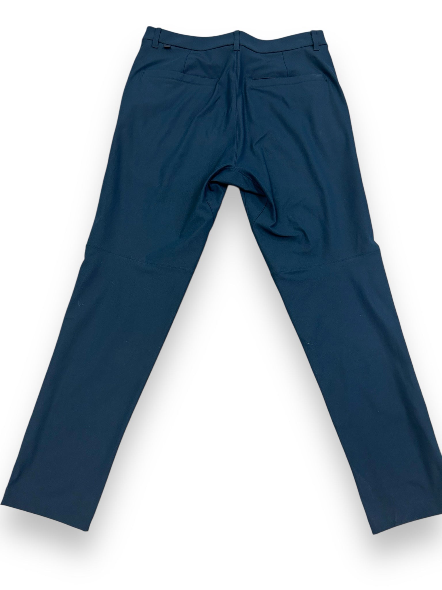 LULULEMON ABC STANDARD FIT PANTS NAVY SLIM PANTS SIZE 32