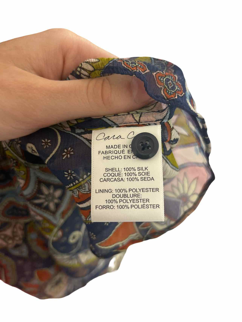ANTHROPOLOGIE CARA CARA SHEER TIE WAIST DRESS SIZE:S