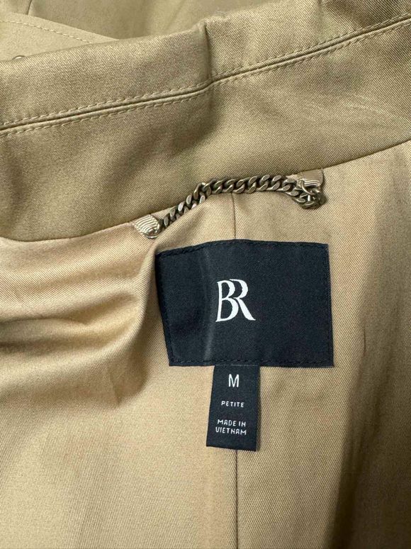 BANANA REPUBLIC TIMELESS TRENCH COAT IN BRITISH KHAKI SIZE M