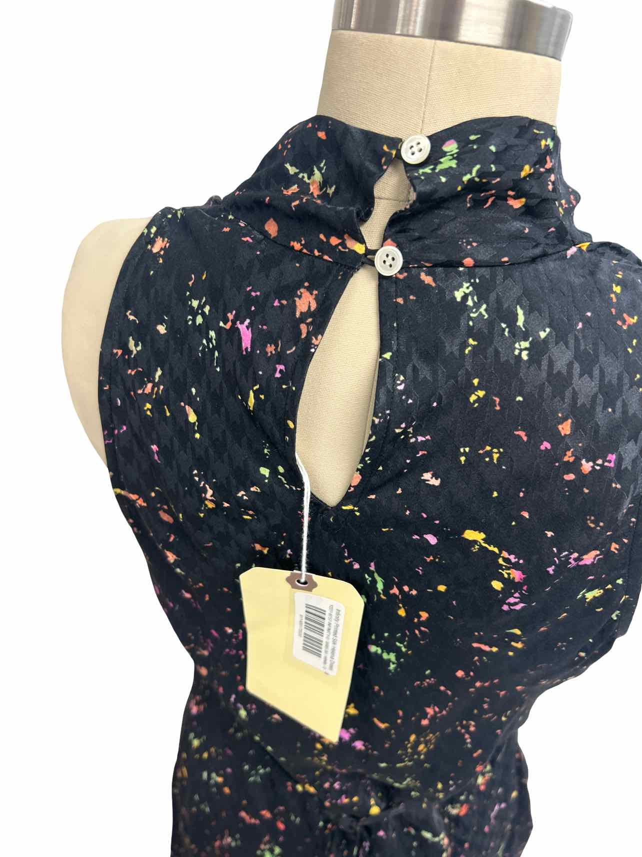RAQUEL ALLEGRA NWT INFINITY SILK PRINTED HELENA DRESS SIZE: 0