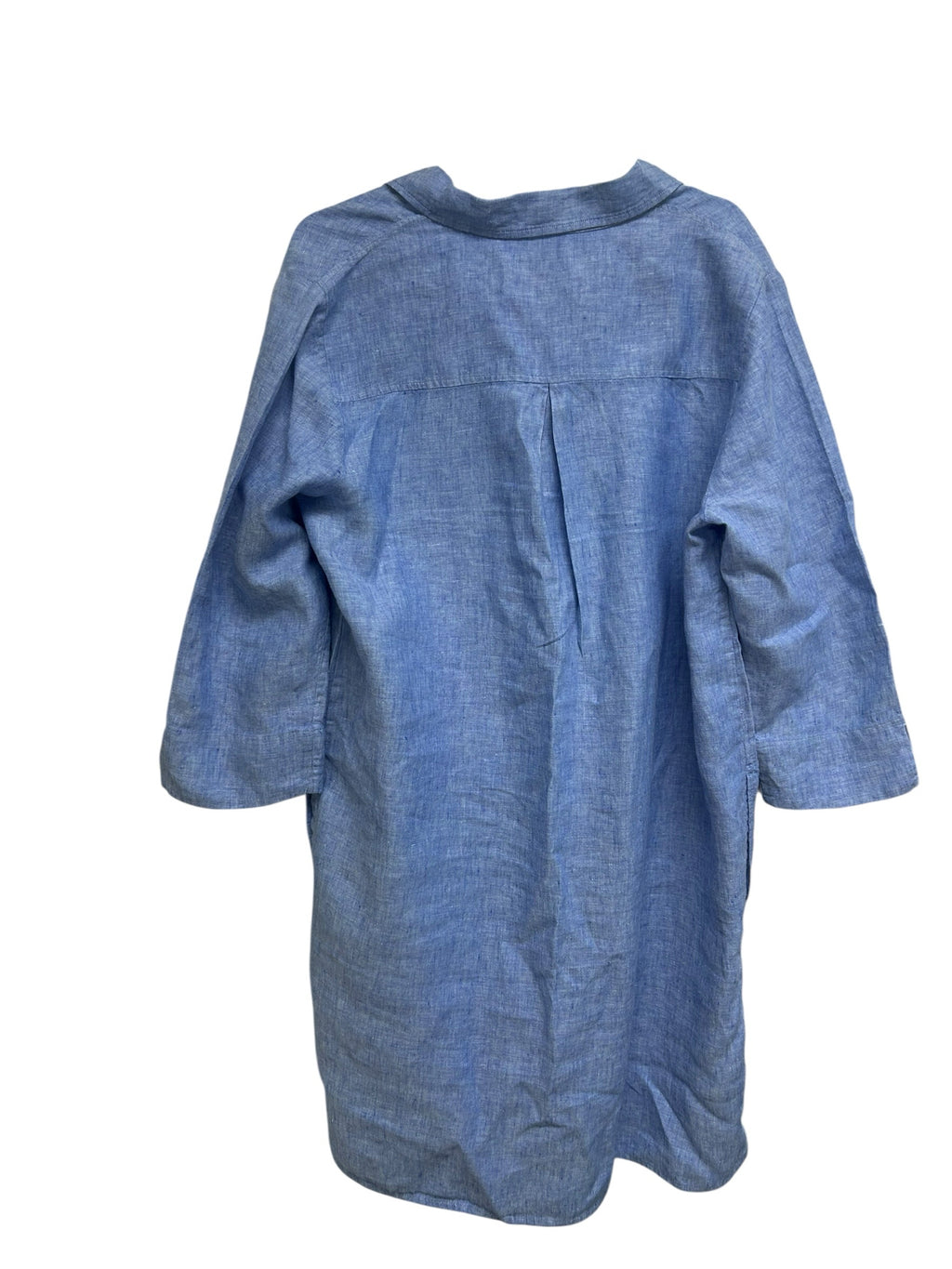 LILLY PULITZER PILAR TUNIC LINEN LIGHT BLUE DRESS SIZE XL