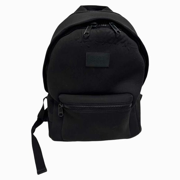 DAGNE DOVER LARGE DAKOTA NEOPRENE BLACK BACKPACK