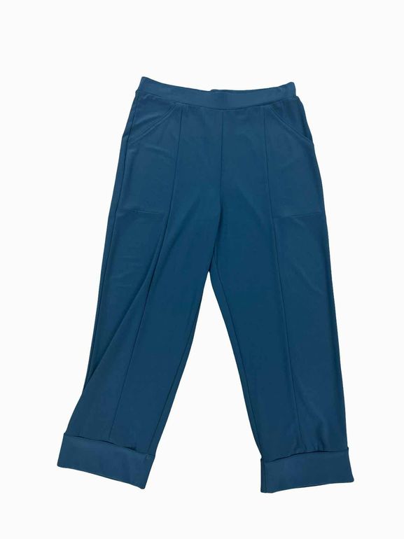 SYMPLI CUFFED CROP LAGENLOOK PANT SIZE: 6