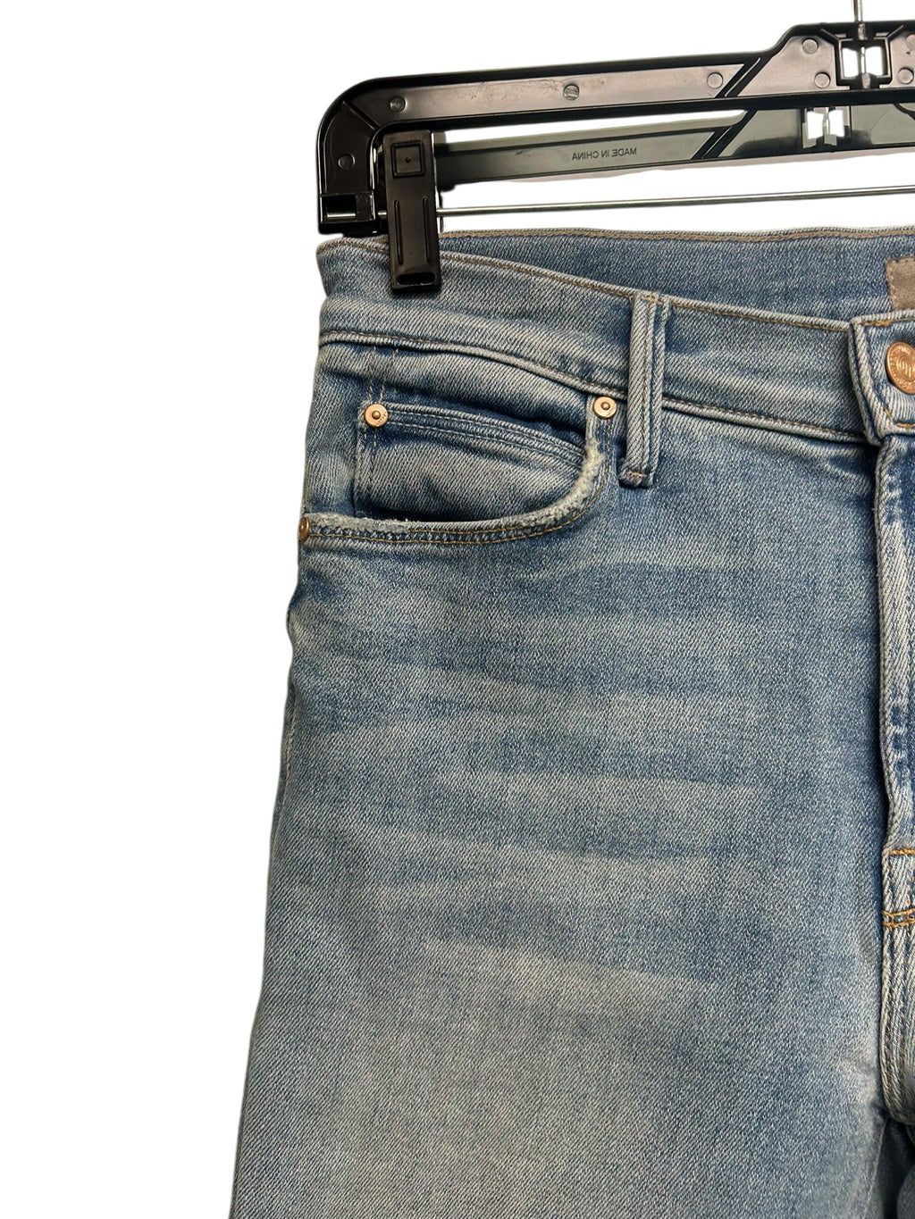 MOTHER THE MID RISE DAZZLER FLOOD SLIM JEANS SIZE 29