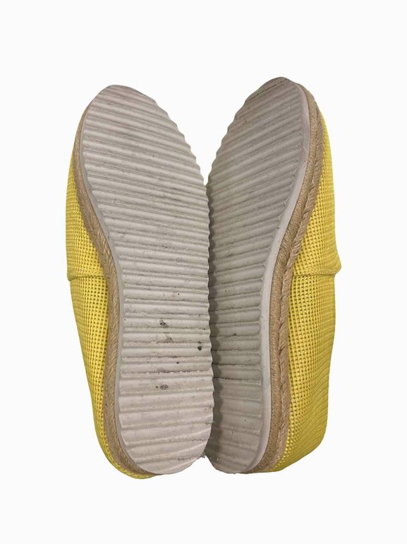 STUART WEITZMAN WOVEN ESPADRILLE SIZE: 8.5