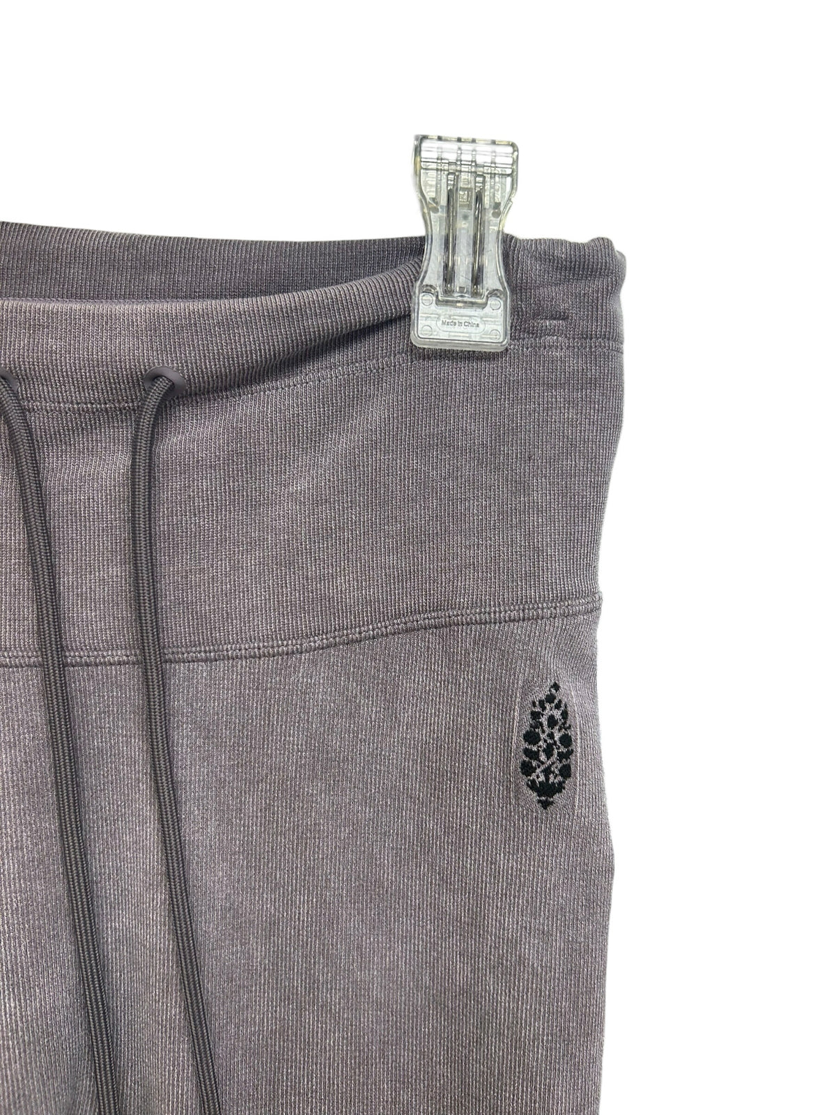 FP MOVEMENT GO TO RIBBED PURPLE HIGH WAIST LEGGINGS SIZE MEDIUM