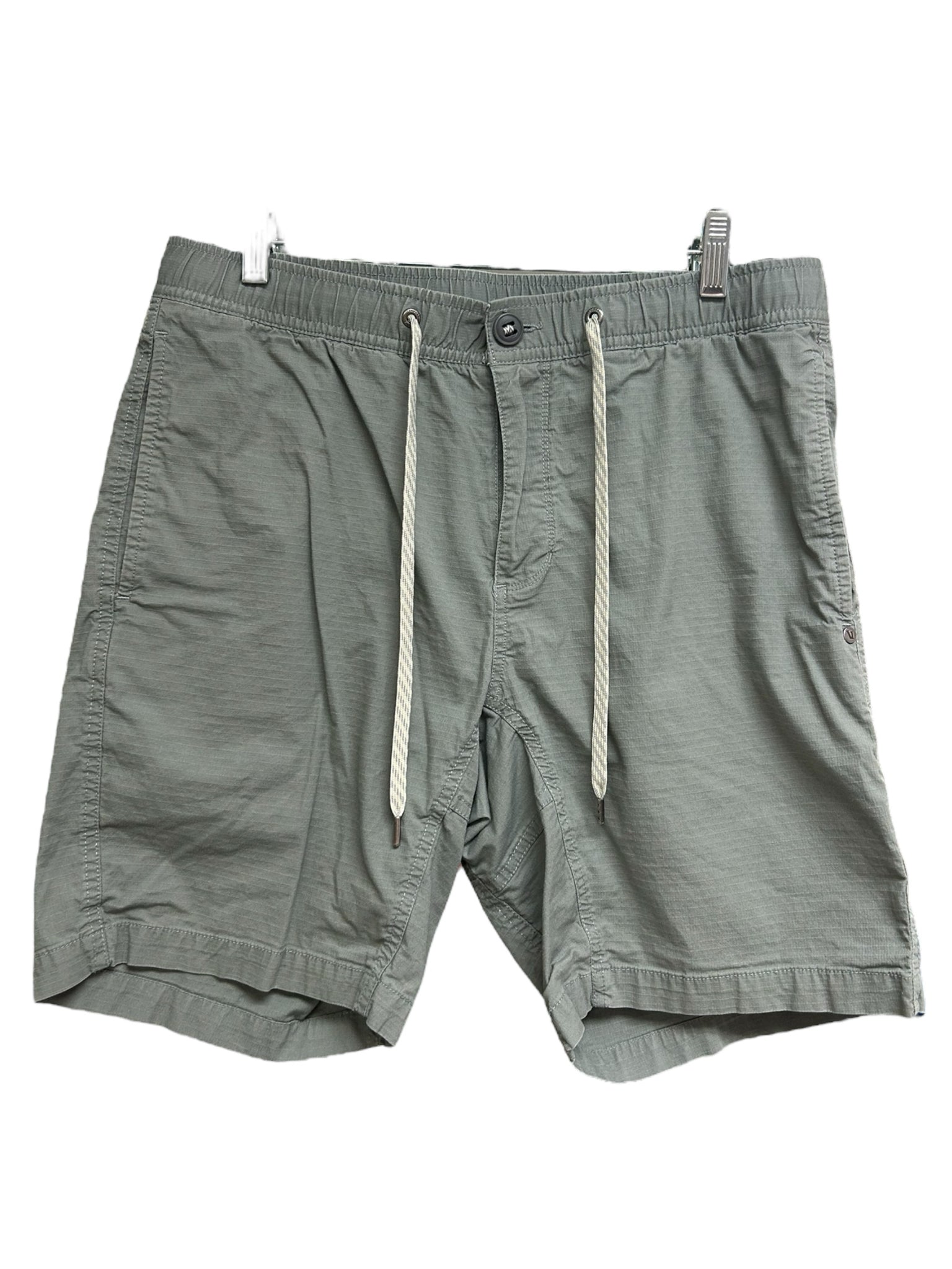 VUORI MEN'S DURATERRA RIPSTOP ORGANIC COTTON SHORTS V370 SIZE