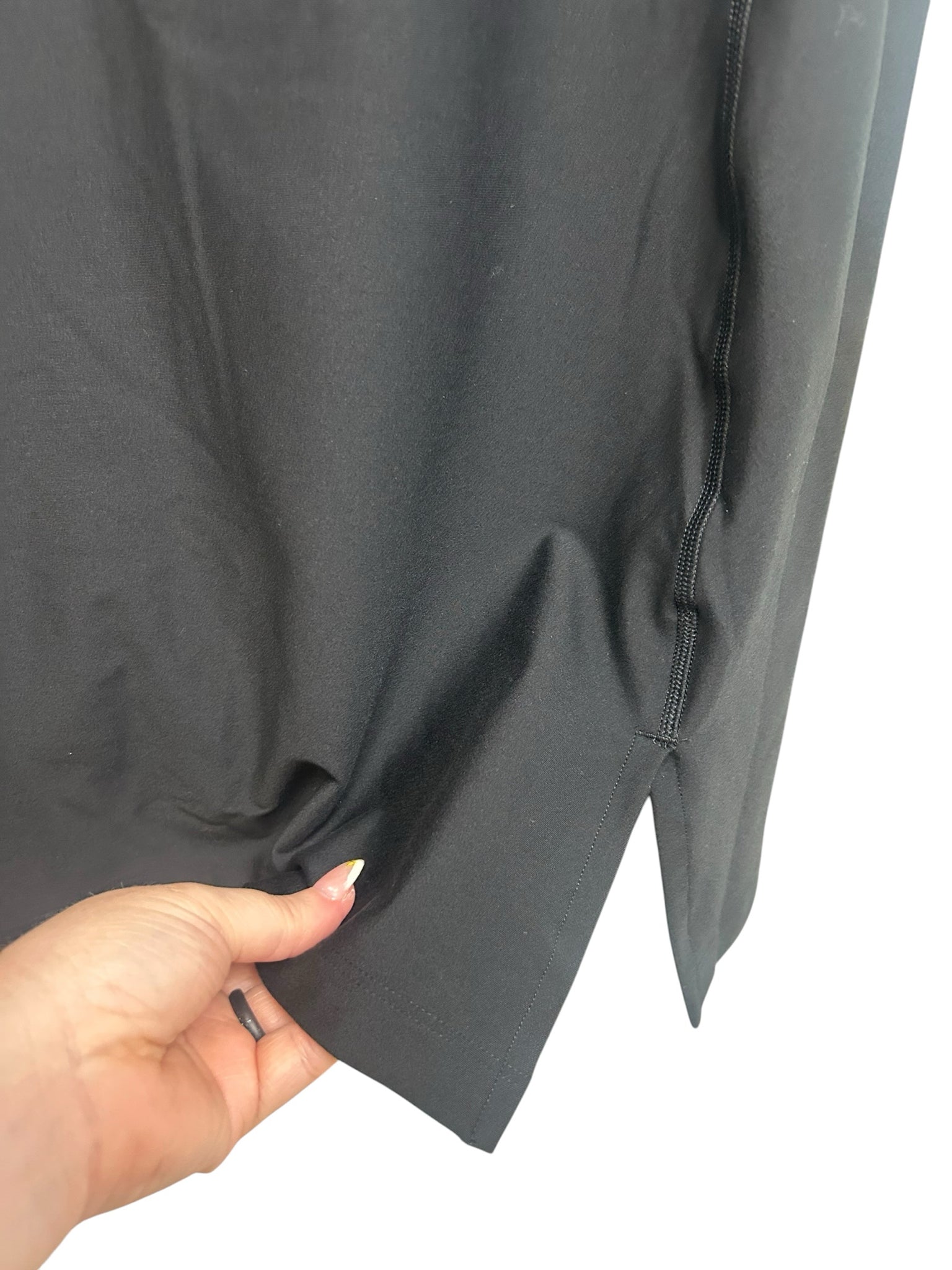 NWT ABERCROMBIE YPB BLACK LUXE TENNIS BLACK MINI DRESS SIZE XXL
