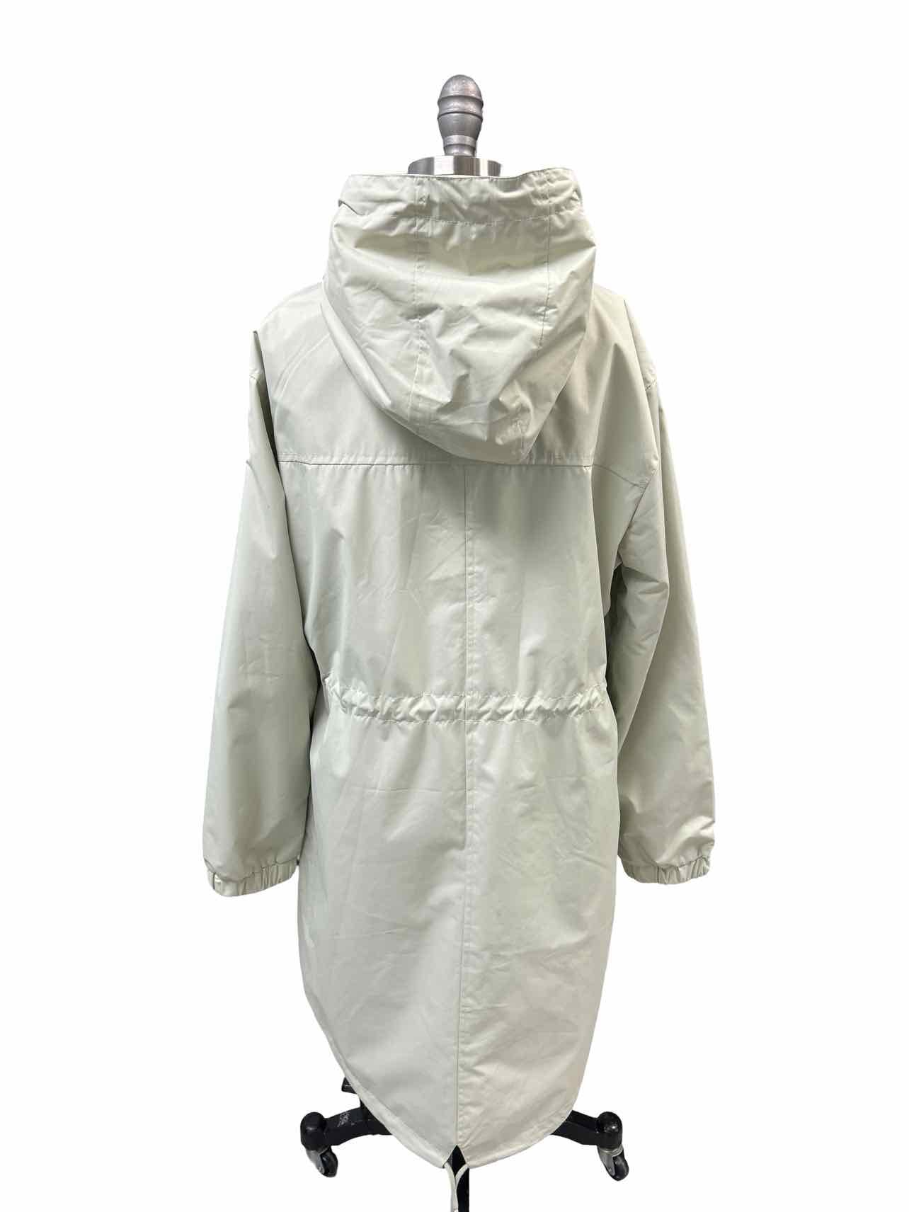 BENCH NEW! HOODED RAIN JACKET LONG LENGTH SIZE: M