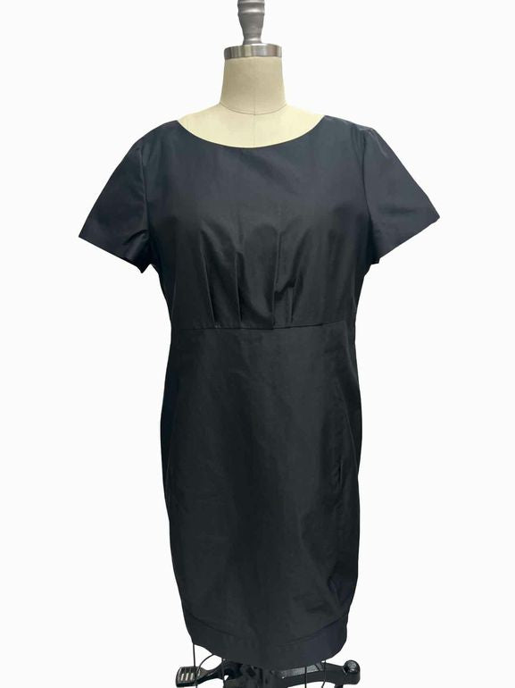 GABRIELLE STREHLE TAFFETA LIKE TAILORED DRESS SIZE: 10