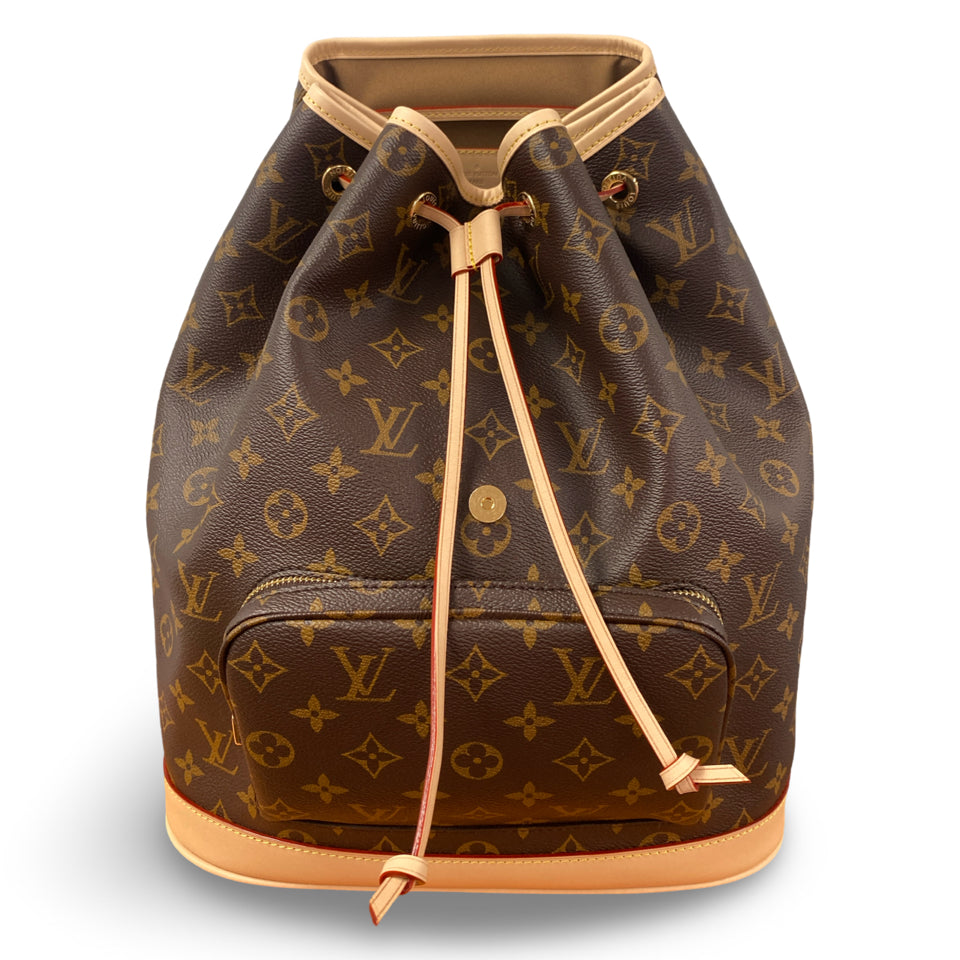 NEW IN BOX LOUIS VUITTON MONTSOURIS MM MONOGRAM CANVAS BACKPACK