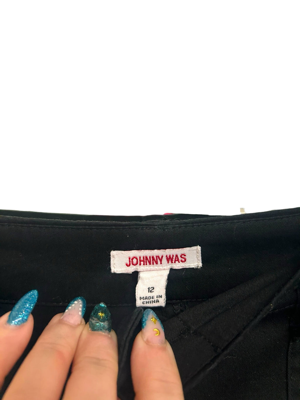 JOHNNY WAS BIYA EMBROIDERED DRAGON AND FLORAL MINA WORKER PANTS SIZE 12