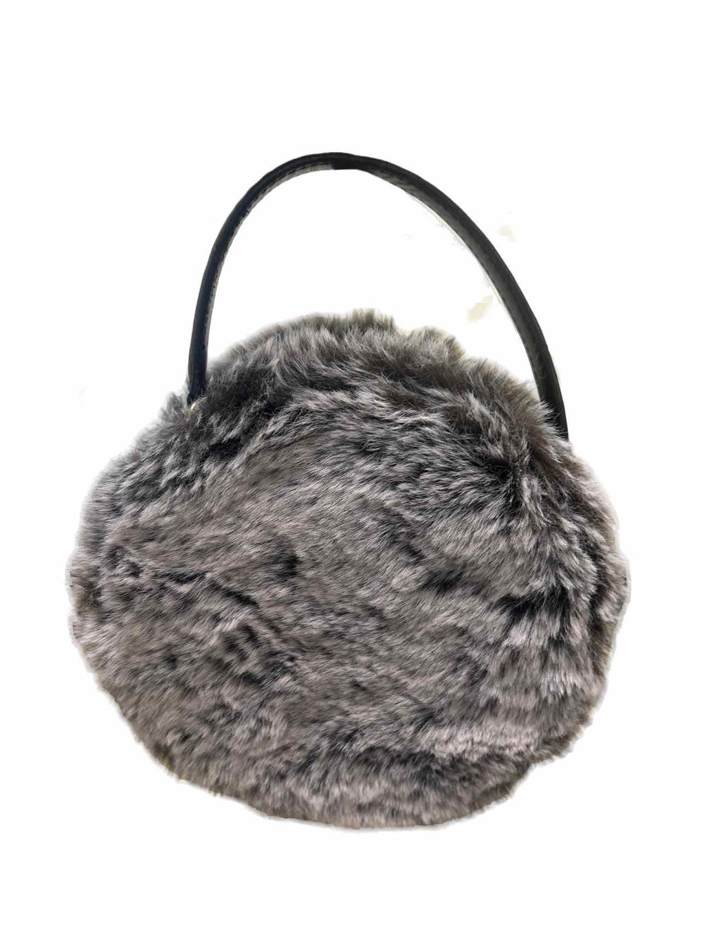 PATRICIA NASH NWT ARZANA ROUND FAUX FUR TOP HANDLE CROSSBODY