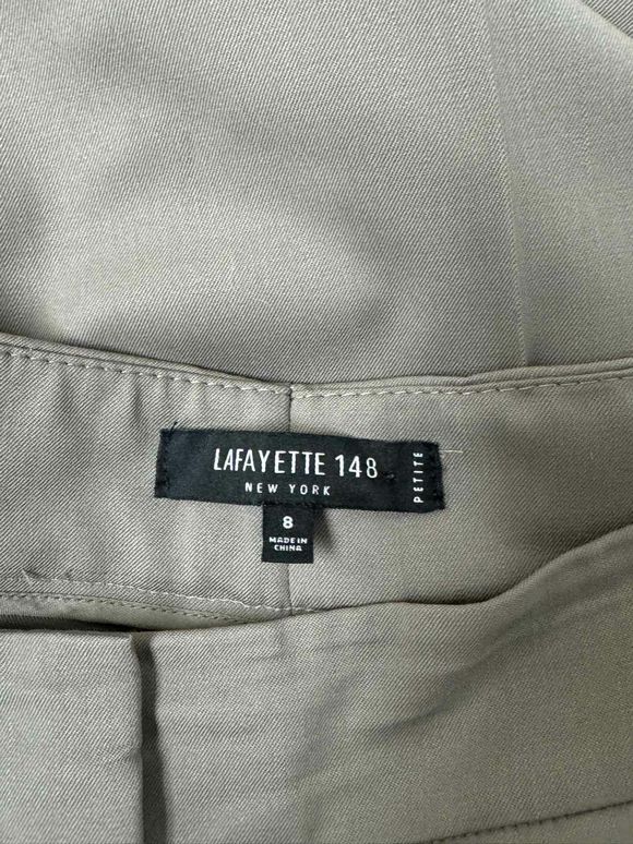 LAFAYETTE 148 WIDE LEG TAUPE DRESS PANT SIZE 8P