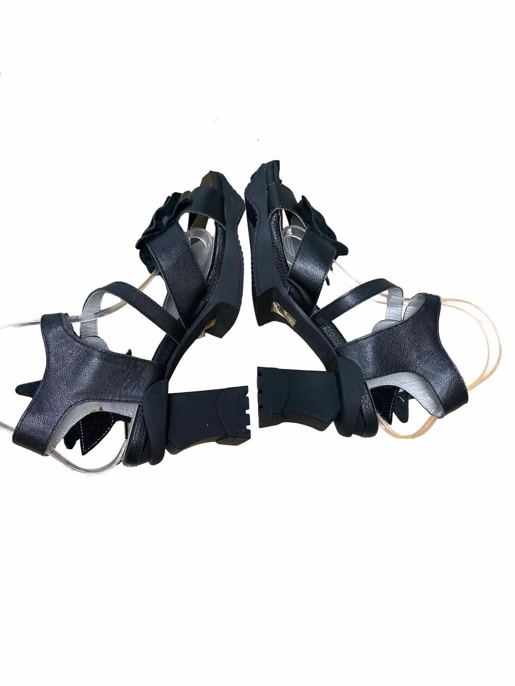 L'ARTISTE SPRING STEP L'ARTISTE SHELLY FLORAL LEATHER PLATFORM HEEL SIZE: 39