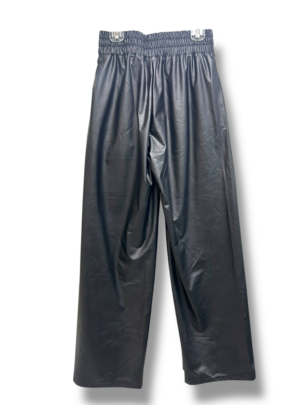 OFFLINE AERIE LUXE WIDE LEG VEGAN LEATHER BLACK PANTS SIZE XXSMALL - WEARHOUSE  CONSIGNMENT