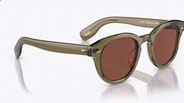 OLIVER PEOPLES CARY GRANT OV5413 DUSTY OLIVE ROSEWOOD SUNGLASSES