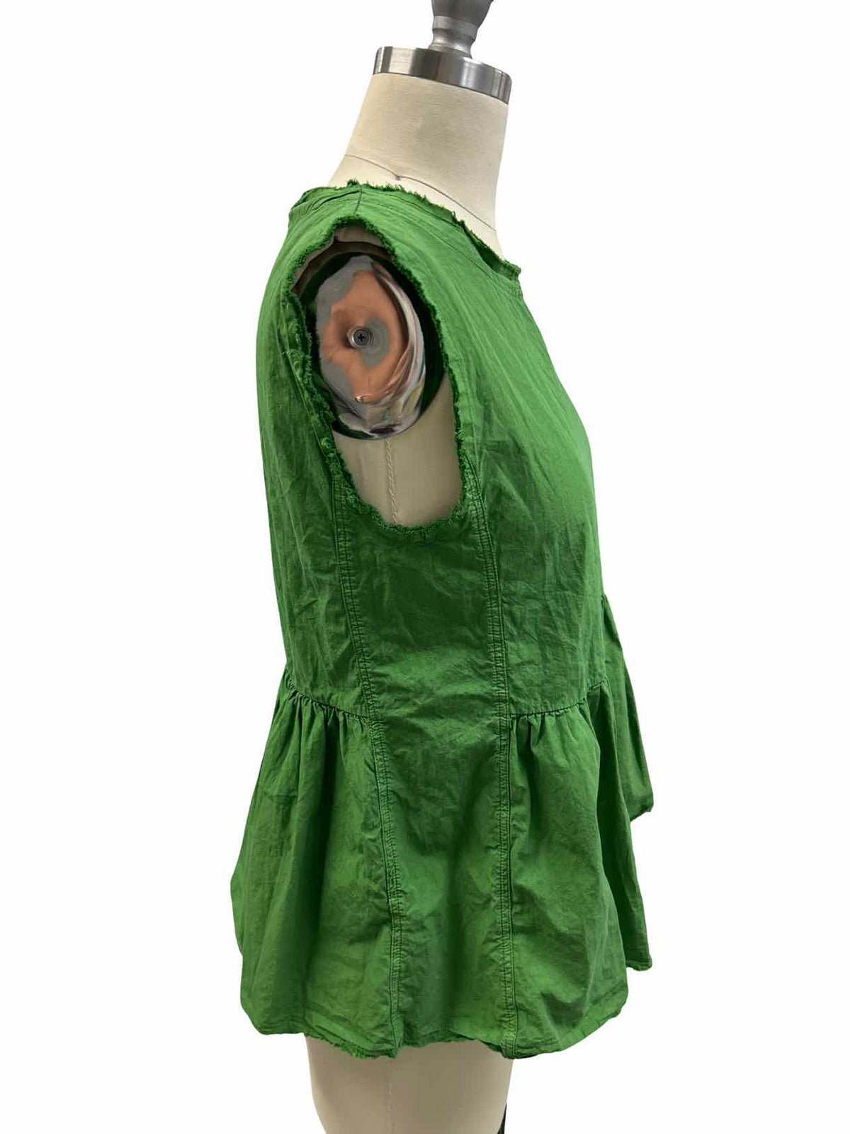 AEQUEMENTE TUNIC BLOUSE 100% COTTON TOP SIZE: XS