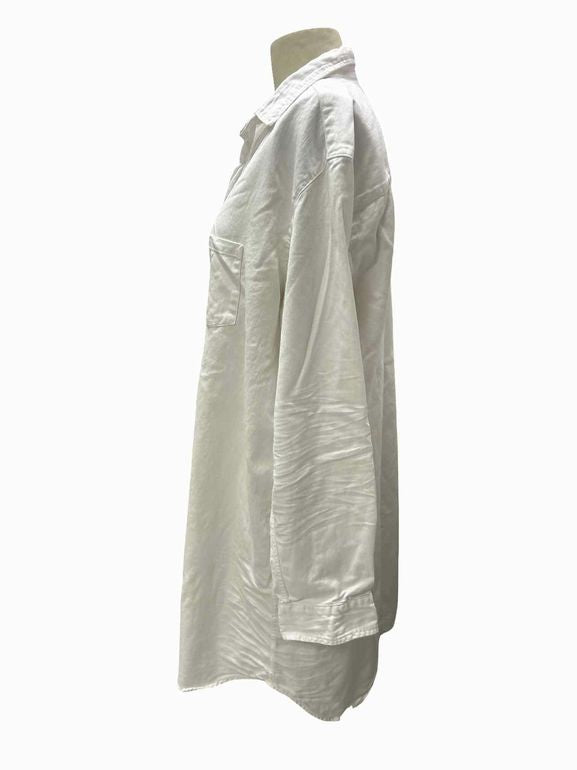 FRANK & EILEEN Size XL White WDRESS