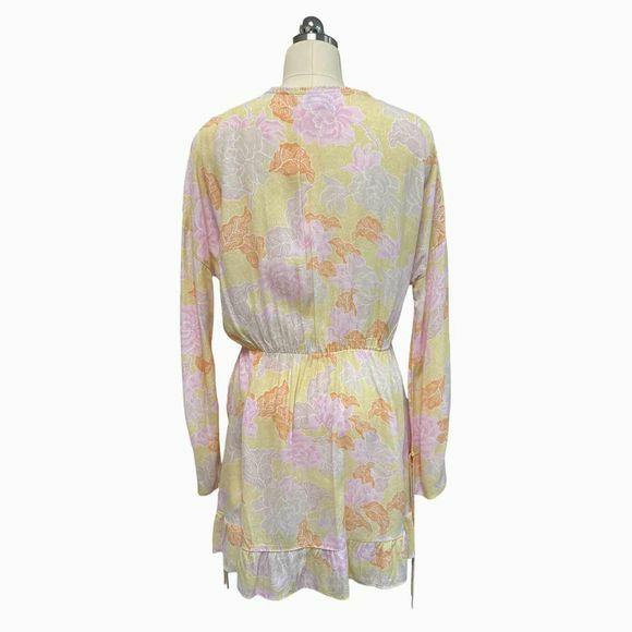 SOCIETY AMUSE CONSTELLATION LS PASTELS DRESS SIZE M