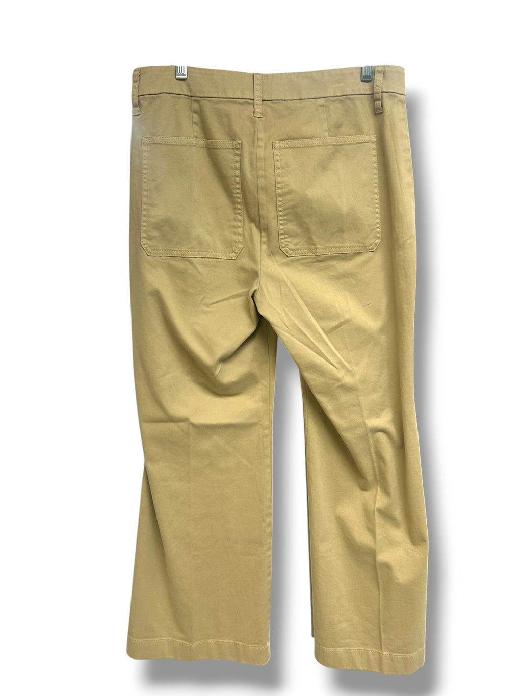 NWT J.CREW CHARLIE KICKOUT CHINO CROPPED PANTS TAN SIZE 30