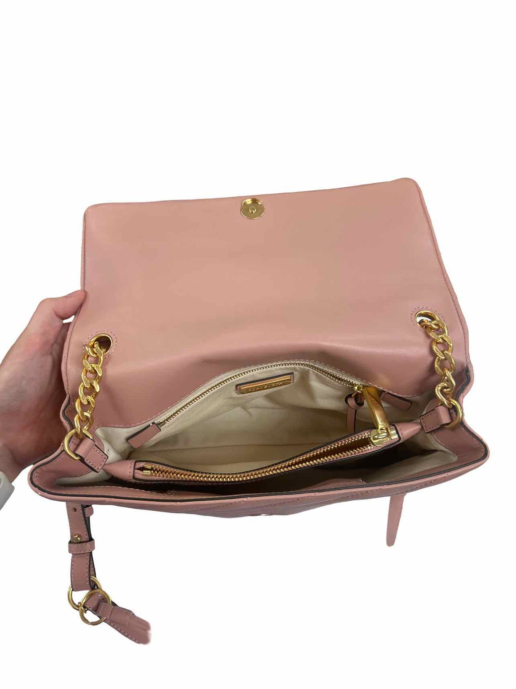 TORY BURCH KIRA CHEVRON CONVERTIBLE SHOULDER BAG
