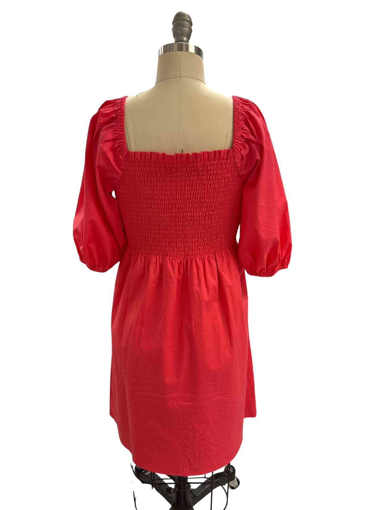 TRINA TURK MESQUITE PUFF SLEEVE SMOCK BODICE SIZE: M