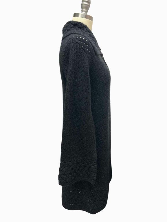 WORTH 100% CASHMERE SWEATER LONG CARDIGAN SIZE: S