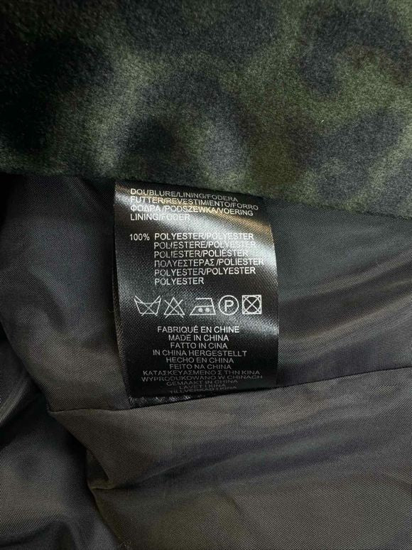 NEW! CHOKLATE PARIS GREEN  LEOPARD BLAZER SIZE 42 US LARGE