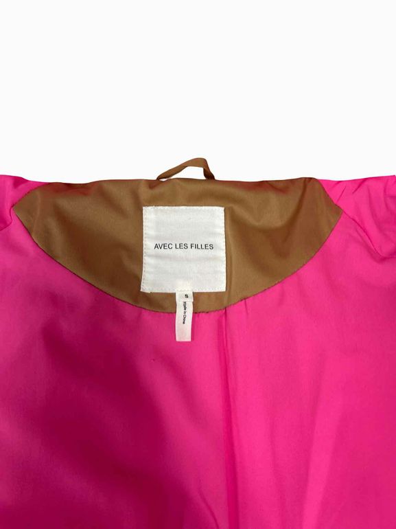 ANTHROPOLOGIE AVEC LES FILLES COLORBLOCK HOODED PUFFER SIZE: S