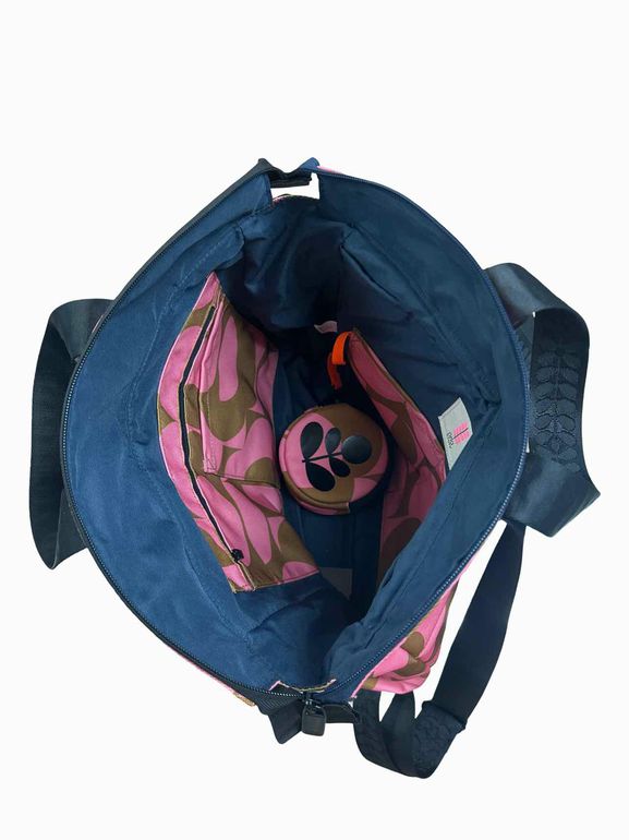 ORLA KIELY  AXIS LARGE BACKPACK FLOWER PRISM MARSHMALLOW