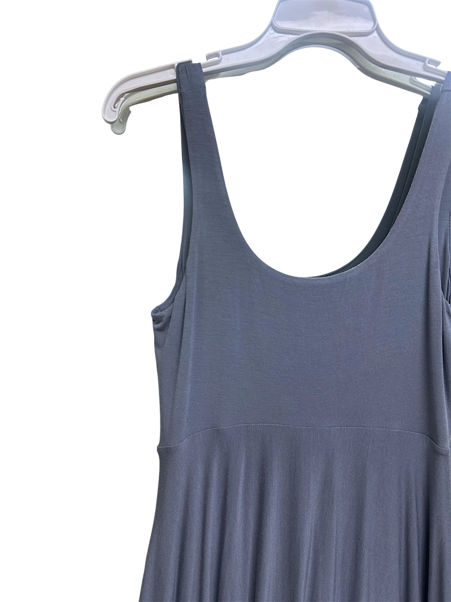 NWT ATHLETA SANTORINI CLOUD MIDI TANK DRESS COTTAGE BLUE SIZE SMALL