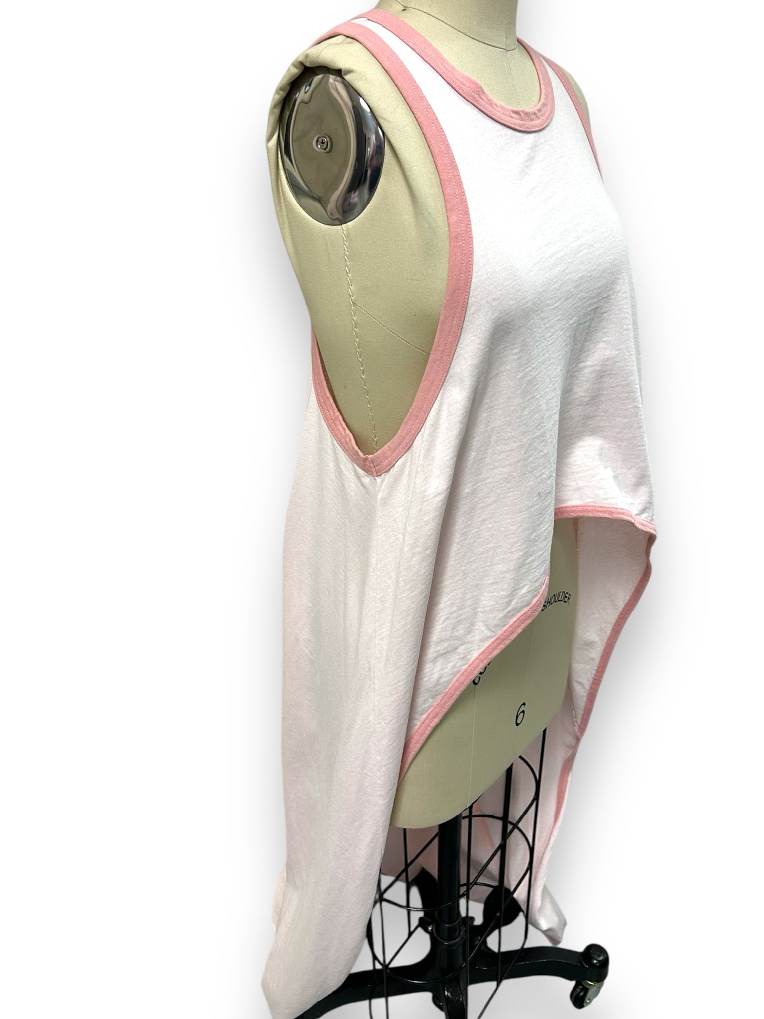 FREE PEOPLE BEACH PALMA TANK BILLOWY PINK BLOSSOM SIZE LARGE