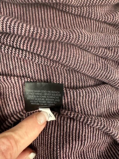 EILEEN FISHER ORGANIC COTTON/CASHMERE STRIPED INFINITY SCARF